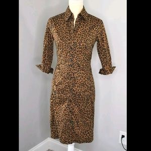 Express Dress Animal Print Sz 4